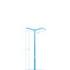 Hot rolled HSP poles with double squared arm pcs 0014